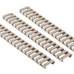 ERGO 18-SLOT LDDR RAIL COVERS 3PK CB