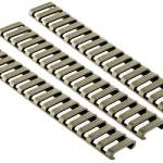 ERGO 18-SLOT LDDR RAIL COVERS 3PK DE
