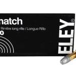 Eley 22LR Match EPS ELEY1100 40 gr LRN 50 rounds