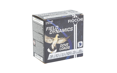 FIOCCHI D&Q 12GA 2.75" #7.5 25/250 - Image 2