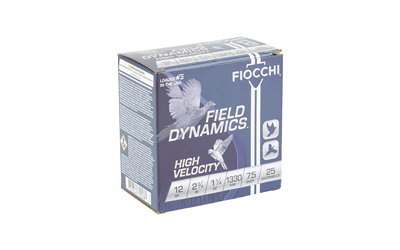 FIOCCHI HV LD 12GA 2.75" #7.5 25/250 - Image 2