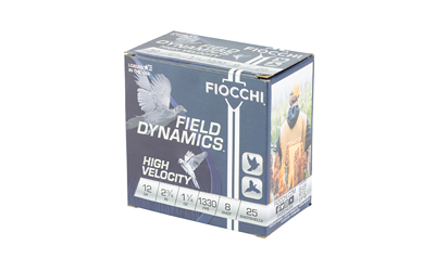FIOCCHI HV LD 12GA 2.75" #8 25/250 - Image 3