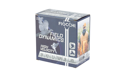 FIOCCHI HV LD 12GA 2.75" #9 25/250 - Image 3