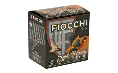 FIOCCHI HV LD 20GA 2.75" #6 25/250 - Image 2