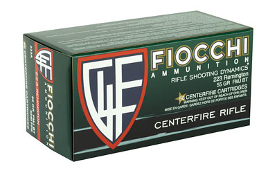 FIOCCHI 223REM 55GR FMJBT 50/1000 - Image 2