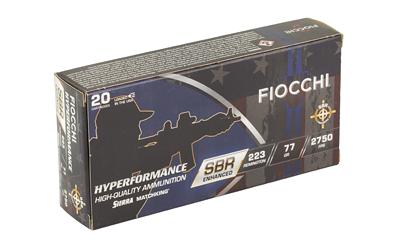 FIOCCHI HYPR SBR 223REM 77GR 20/200 - Image 2