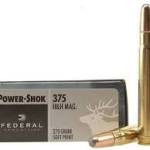Federal 375 H&H Ammunition Power-Shok F375A 270 Grain Soft Point 20 rounds