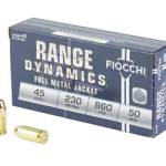 FIOCCHI RD 45ACP 230GR FMJ 50/1000