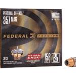 FED HYDRA-SHOK 357MAG 158GR 20/500