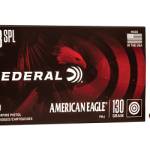 Federal AmerEagle 38 Spl 130gr FMJ