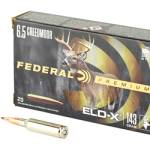 FED PREM 6.5CM 143GR ELD-X 20/200