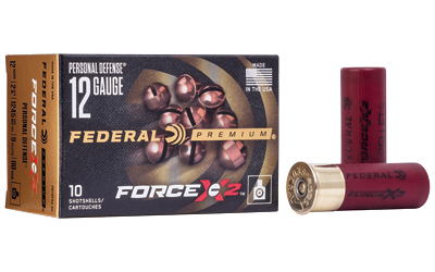 Federal Personal Defense Force X2 12 ga | 2.75" | 9 Shot | 1145 FPS #00 | 10 Rds