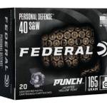 FED PUNCH 40 S&W 165GR JHP 20/200