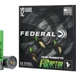 FED RAPTOR STEEL 12GA 3" 1.375OZ #4
