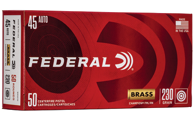 Federal Champion Training Handgun .45 ACP | 230 gr FMJ | 50 rds | WM5233
