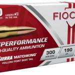 Fiocchi 300 Win Mag Ammunition FI300WMMKE 190 Grain MatchKing Hollow Point 20 Rounds