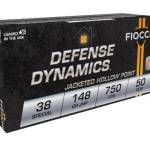 Fiocchi 38 Special Shooting Dynamics Ammunition FI38E 148 Grain Semi-Jacketed Hollow Point 50 Rounds
