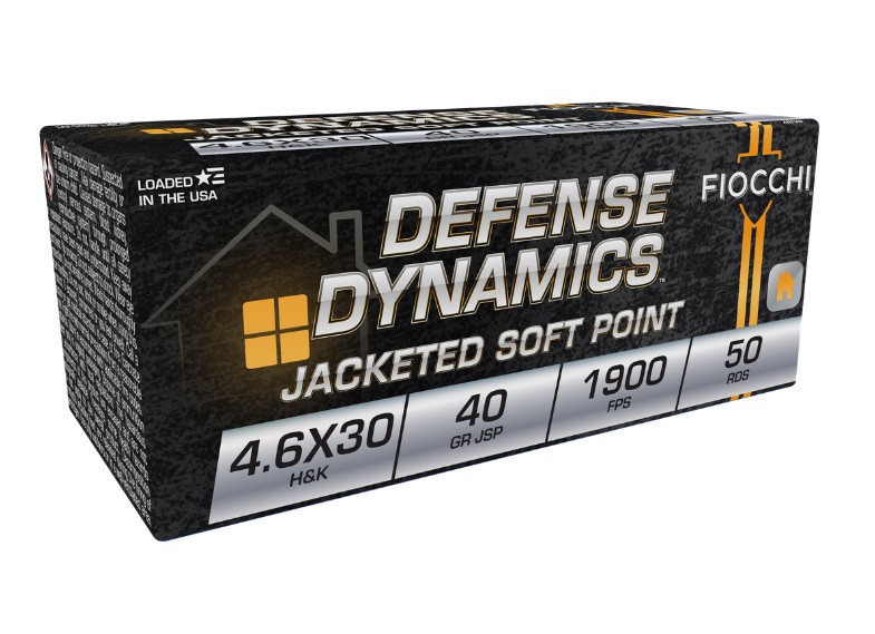Fiocchi 4.6x30 Ammunition FI46EXB 40 Grain Jacketed Soft Point 50 rounds