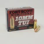 Fort Scott Munitions 10mm Ammunition FSM10MM125SCV 125 Grain Solid Copper Spun 20 Rounds