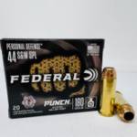 Federal 44 S&W Special Ammunition Personal Defense PD44SP1 180 Grain Punch Jacketed Hollow Point 20 Rounds