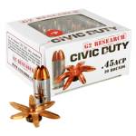 G2R CIVIC DUTY 45ACP 164GR 20/500