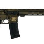 Great Lakes Firearms GL15223B-BRZ 223 Wylde 16" 30+1 Battleworn Bronze Cerakote/Nitride Barrel