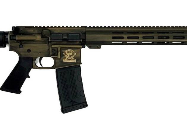 Great Lakes Firearms GL15223B-BRZ 223 Wylde 16" 30+1 Battleworn Bronze Cerakote/Nitride Barrel