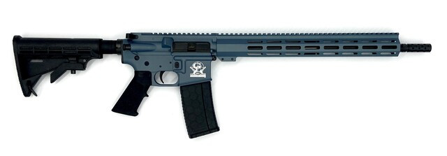 Great Lakes Firearms 223 Wylde GL15223BLU AR-15 16" 1:8" Nitride Barrel Blue Titanium Cerakote