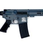 Great Lakes Firearms 223 Wylde GL15223PBLU AR-Pistol 7.5" 1:8" Nitride Barrel Blue Titanium Cerakote