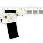 Great Lakes Firearms 223 Wylde GL15223SS-SWHT Saved By The Splatter AR-15 16" 1:8" SS Barrel White & Multi-Colored Splatter Cerakote