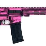 Great Lakes Firearms GL15223SSB-PPK 223 Wylde 16" 30+1 Battleworn Prison Pink Cerakote/Stainless Barrel
