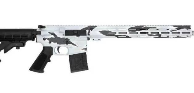 Great Lakes Firearms GL15223SSP-SNO 223 Wylde 16" 30+1 Pursuit Snow Camo/Stainless Barrel
