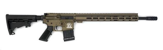 Great Lakes Firearms 450 Bushmaster GL15450BRZ AR-15 18" 1:24" Nitride Barrel Bronze Cerakote