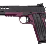 Great Lakes Firearms GL1911-45FSSCHY 1911 5" 8+1 Black/SS Barrel/Black Cherry