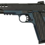 Great Lakes Firearms GL1911-45FSSBLU 1911 5" 8+1 Black/SS Barrel/Blue Titanium