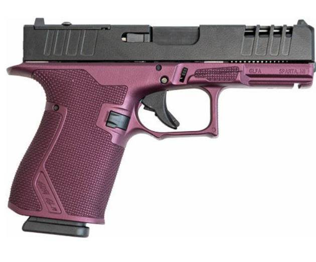 Great Lakes Firearms GL19CHY Striker 4" 15+1 Black Cherry/Nitride Barrel