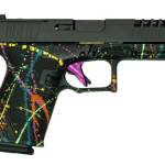 Great Lakes Firearms GL19SBLK Striker 4" 15+1 Splatter Black/Nitride Barrel