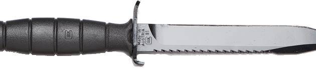 GLOCK FIELD KNIFE W/SAW BLACK PKG