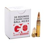 GO 556NATO M193 55GR FMJ 20/1000