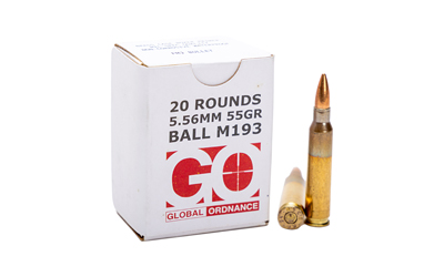 GO 556NATO M193 55GR FMJ 20/1000