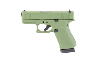 GLOCK 43X 9MM 15RD OD GREEN FRT RAIL