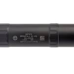 Gemtech Lunar 9 modular suppressor in black with 7-inch and 4.7-inch configurations