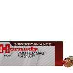 Hornady 7mm Rem Mag Superformance H8061 154 gr SST 20 rounds