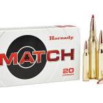 Hornady 300 Win Mag Ammunition Custom H82180 195 Grain ELD Match 20 rounds