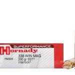 Hornady 338 Win Mag Superformance H82223 200 gr SST 20 rounds