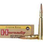 Hornady 303 British Custom H8225 150 gr Interlock SP 20 rounds
