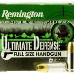 Remington 40 S&W HD40SWA Ultimate Defense Full Size Handgun 165 Grain Brass Jacketed Hollow Point 20 rounds