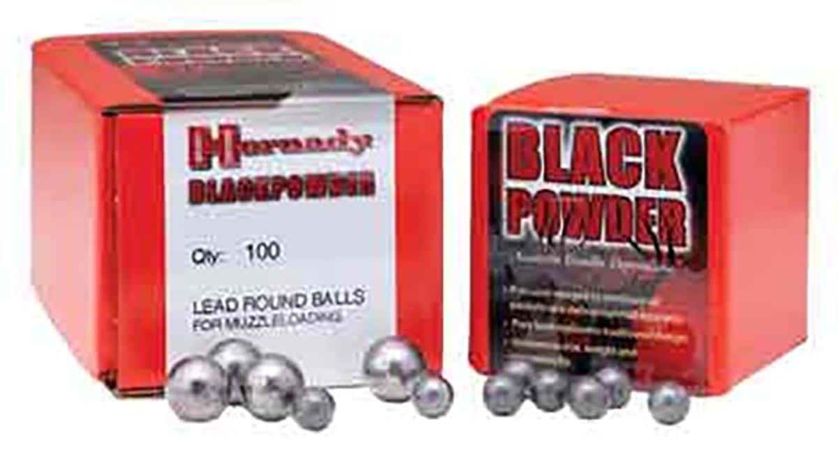 Hornady ROUND BALLS 44 CAL (.451'') LEAD ROUND BALL 100/BOX