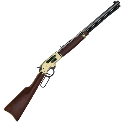 Henry H009BG Big Boy .30-30 Winchester lever-action rifle with brass receiver and walnut stock