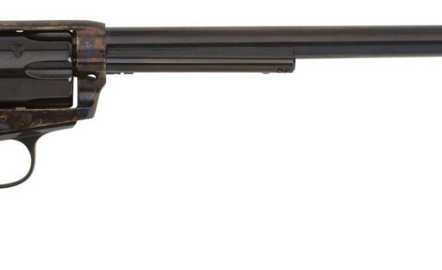 Pietta HF45CHS12NM 1873 GW2 Buntline 45 Colt 6 Round 12" Blued Color Case Hardened Steel/Walnut Grip